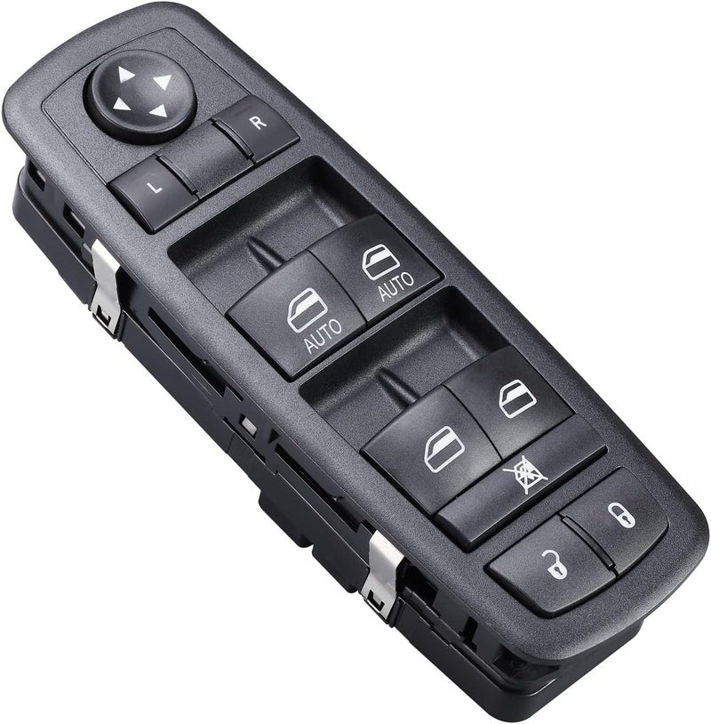 SOAESCN Power Window Switch Driver Side for 2016-2018 Ram 1500 2500 3500 4500 5500, 2011-2012 Chrysle 300 Dodge Charger Journey, 2019 Ram 1500 Classic Door Lock switch,56046823AC,56046823AE,56046823AD - Image 3